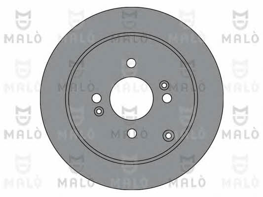 Malo 1110254 Rear brake disc, non-ventilated 1110254: Buy near me in Poland at 2407.PL - Good price!
