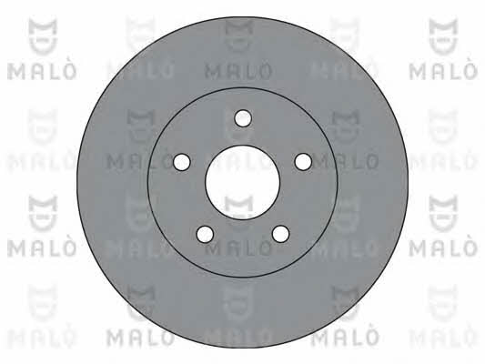 Malo 1110280 Rear brake disc, non-ventilated 1110280: Buy near me in Poland at 2407.PL - Good price!