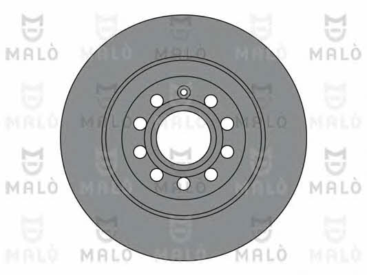 Malo 1110248 Rear brake disc, non-ventilated 1110248: Buy near me in Poland at 2407.PL - Good price!