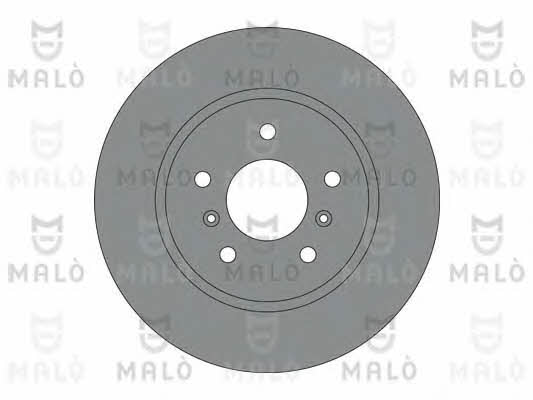Malo 1110225 Rear brake disc, non-ventilated 1110225: Buy near me in Poland at 2407.PL - Good price!