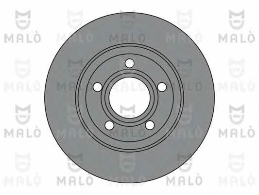 Malo 1110228 Unventilated front brake disc 1110228: Buy near me in Poland at 2407.PL - Good price!
