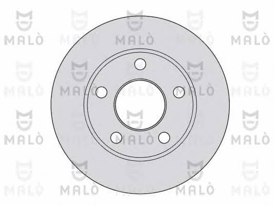 Malo 1110008 Rear brake disc, non-ventilated 1110008: Buy near me at 2407.PL in Poland at an Affordable price!