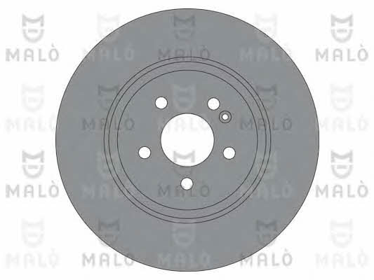 Malo 1110234 Rear brake disc, non-ventilated 1110234: Buy near me in Poland at 2407.PL - Good price!