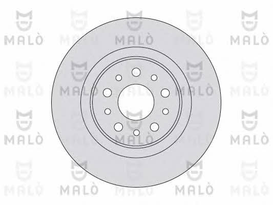 Malo 1110050 Rear brake disc, non-ventilated 1110050: Buy near me in Poland at 2407.PL - Good price!