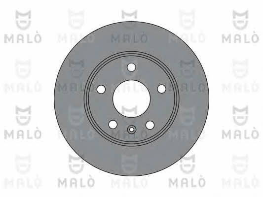 Malo 1110283 Rear brake disc, non-ventilated 1110283: Buy near me in Poland at 2407.PL - Good price!