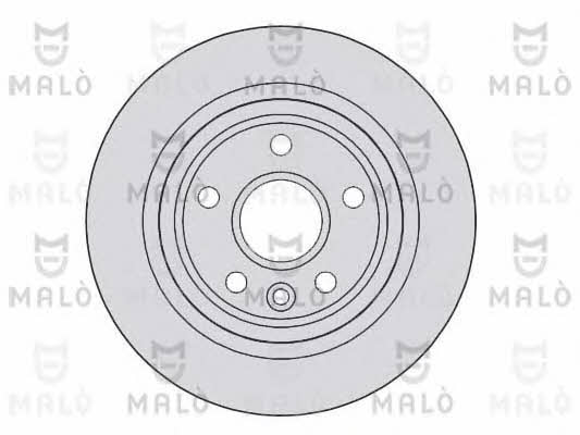Malo 1110053 Rear brake disc, non-ventilated 1110053: Buy near me in Poland at 2407.PL - Good price!