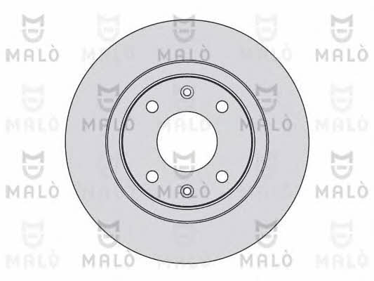 Malo 1110061 Rear brake disc, non-ventilated 1110061: Buy near me in Poland at 2407.PL - Good price!