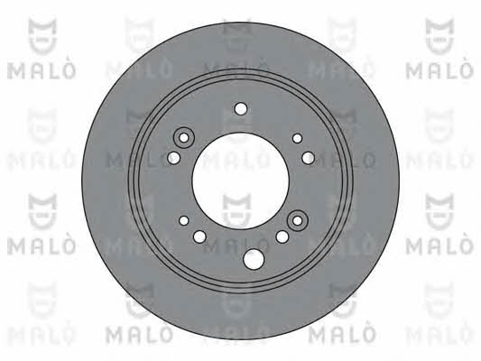 Malo 1110369 Rear ventilated brake disc 1110369: Buy near me in Poland at 2407.PL - Good price!