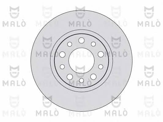 Malo 1110051 Rear brake disc, non-ventilated 1110051: Buy near me in Poland at 2407.PL - Good price!