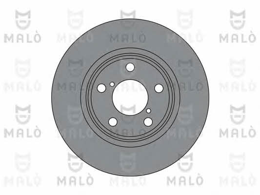 Malo 1110439 Диск гальмівний передній вентильований 1110439: Приваблива ціна - Купити у Польщі на 2407.PL!