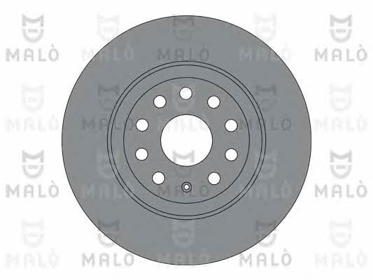 Malo 1110224 Rear brake disc, non-ventilated 1110224: Buy near me in Poland at 2407.PL - Good price!