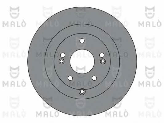 Malo 1110268 Rear brake disc, non-ventilated 1110268: Buy near me in Poland at 2407.PL - Good price!