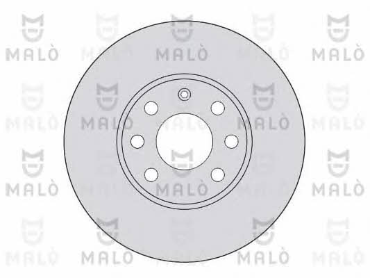 Malo 1110176 Front brake disc ventilated 1110176: Buy near me in Poland at 2407.PL - Good price!