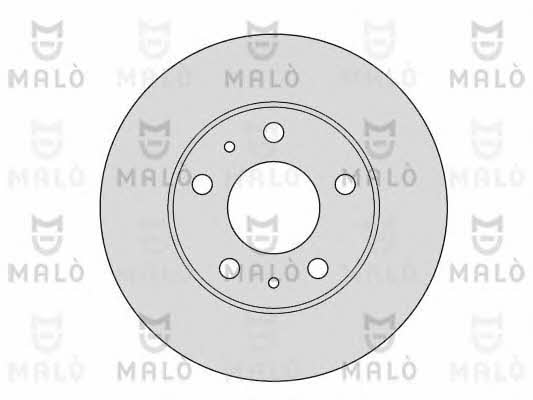 Malo 1110183 Front brake disc ventilated 1110183: Buy near me in Poland at 2407.PL - Good price!