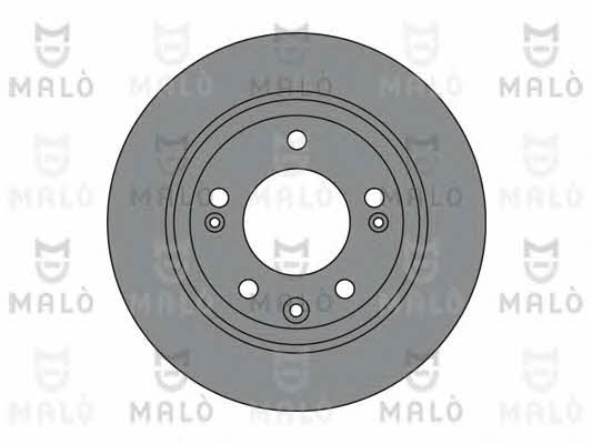 Malo 1110258 Rear brake disc, non-ventilated 1110258: Buy near me in Poland at 2407.PL - Good price!