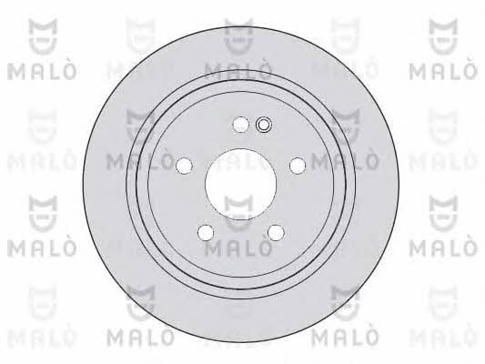 Malo 1110043 Rear brake disc, non-ventilated 1110043: Buy near me in Poland at 2407.PL - Good price!