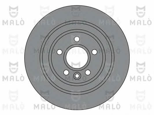 Malo 1110267 Rear brake disc, non-ventilated 1110267: Buy near me in Poland at 2407.PL - Good price!