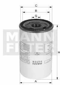 Mann-Filter LB 962/8 Moisture oil separator filter LB9628: Buy near me at 2407.PL in Poland at an Affordable price!