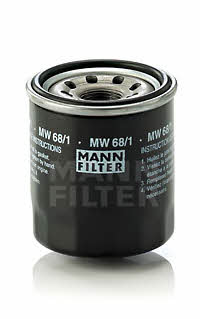 Mann-Filter MW 68/1 Ölfilter MW681: Kaufen Sie zu einem guten Preis in Polen bei 2407.PL!