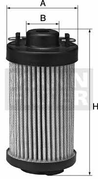 Mann-Filter HD 419/1 Hydraulic filter HD4191: Buy near me in Poland at 2407.PL - Good price!