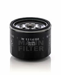 Mann-Filter W 1114/80 Oil Filter W111480: Buy near me at 2407.PL in Poland at an Affordable price!