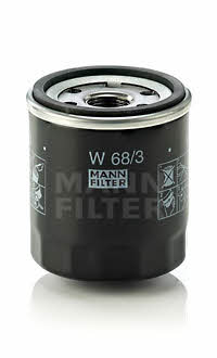 Filtr oleju Mann-Filter W 68&#x2F;3