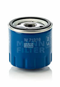 Filtr oleju Mann-Filter W 712&#x2F;16