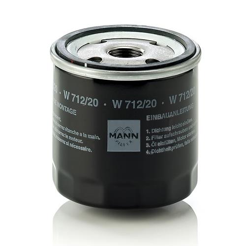 Mann-Filter W 712/20 Масляный фильтр W71220: Купить в Польше - Отличная цена на 2407.PL!