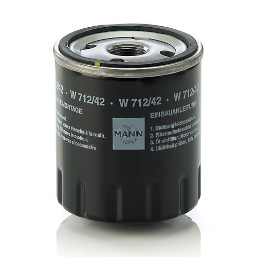 Mann-Filter W 712/42 Filtr oleju W71242: Dobra cena w Polsce na 2407.PL - Kup Teraz!