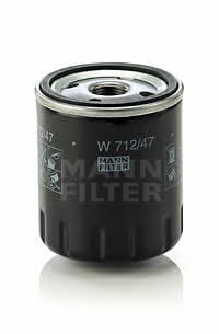 Mann-Filter W 712/47 Oil Filter W71247: Buy near me in Poland at 2407.PL - Good price!