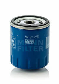 Mann-Filter W 712/8 Oil Filter W7128: Buy near me in Poland at 2407.PL - Good price!