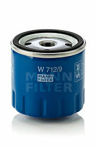 Mann-Filter W 712/9 Фільтр масляний W7129: Приваблива ціна - Купити у Польщі на 2407.PL!