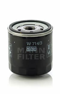 Filtr oleju Mann-Filter W 714&#x2F;3