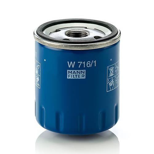 Mann-Filter W 716/1 Фільтр масляний W7161: Приваблива ціна - Купити у Польщі на 2407.PL!