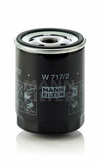 Mann-Filter W 717/2 Oil Filter W7172: Buy near me in Poland at 2407.PL - Good price!