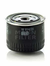 Mann-Filter W 914/26 Filtr oleju W91426: Dobra cena w Polsce na 2407.PL - Kup Teraz!