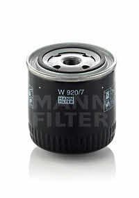 Mann-Filter W 920/7 Filtr oleju W9207: Dobra cena w Polsce na 2407.PL - Kup Teraz!