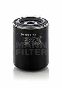 Mann-Filter W 932/81 Oil Filter W93281: Buy near me in Poland at 2407.PL - Good price!