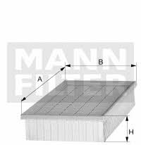 Mann-Filter C 4371/1 Air filter C43711: Buy near me at 2407.PL in Poland at an Affordable price!