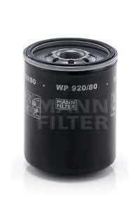 Mann-Filter WP 920/80 Oil Filter WP92080: Buy near me in Poland at 2407.PL - Good price!