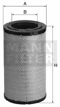 Mann-Filter C 27 130 Air filter C27130: Buy near me at 2407.PL in Poland at an Affordable price!