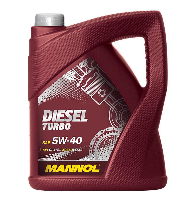 Mannol DT50510 Olej silnikowy Mannol DIESEL TURBO 5W-40, 5 l DT50510: Dobra cena w Polsce na 2407.PL - Kup Teraz!