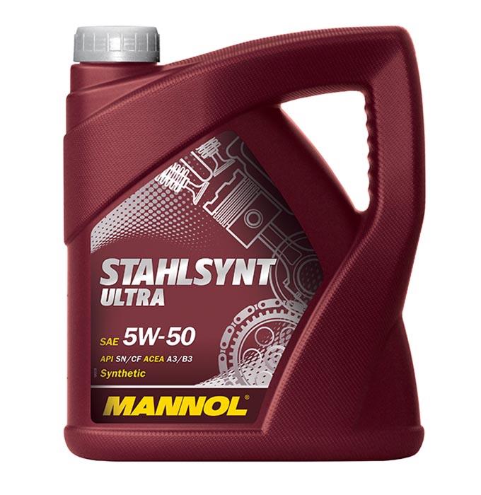 Mannol SU40300 Моторное масло Mannol 10301 Stahlsynt Ultra 5W-50, 4л SU40300: Отличная цена - Купить в Польше на 2407.PL!