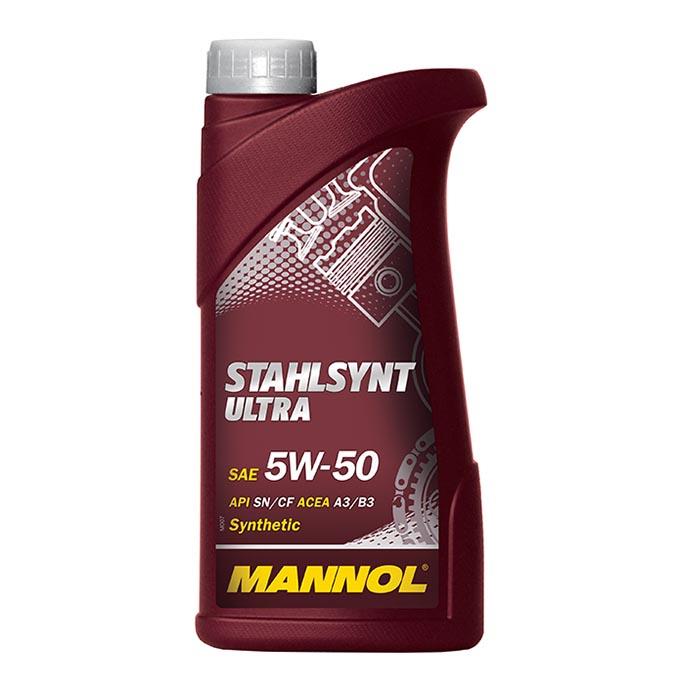 Mannol SU10301 Моторное масло Mannol 10301 Stahlsynt Ultra 5W-50, 1л SU10301: Отличная цена - Купить в Польше на 2407.PL!