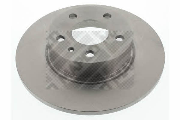 Mapco 15042 Rear brake disc, non-ventilated 15042: Buy near me in Poland at 2407.PL - Good price!
