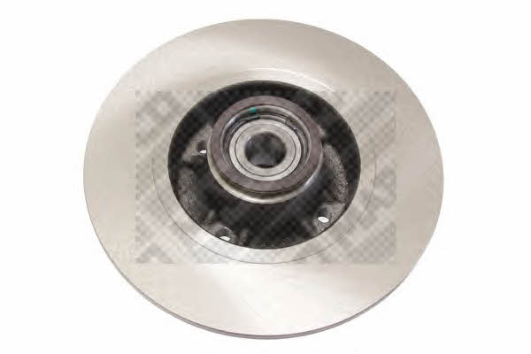 Mapco 15141 Rear brake disc, non-ventilated 15141: Buy near me in Poland at 2407.PL - Good price!