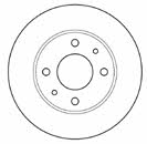Mapco 15517 Front brake disc ventilated 15517: Buy near me at 2407.PL in Poland at an Affordable price!