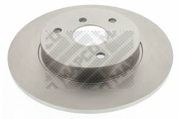 Mapco 15589 Unventilated front brake disc 15589: Buy near me in Poland at 2407.PL - Good price!