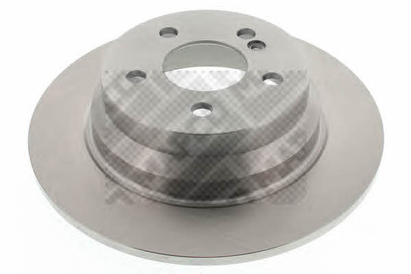 Mapco 15813 Rear brake disc, non-ventilated 15813: Buy near me in Poland at 2407.PL - Good price!