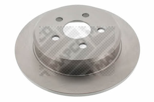 Mapco 15986 Rear brake disc, non-ventilated 15986: Buy near me in Poland at 2407.PL - Good price!